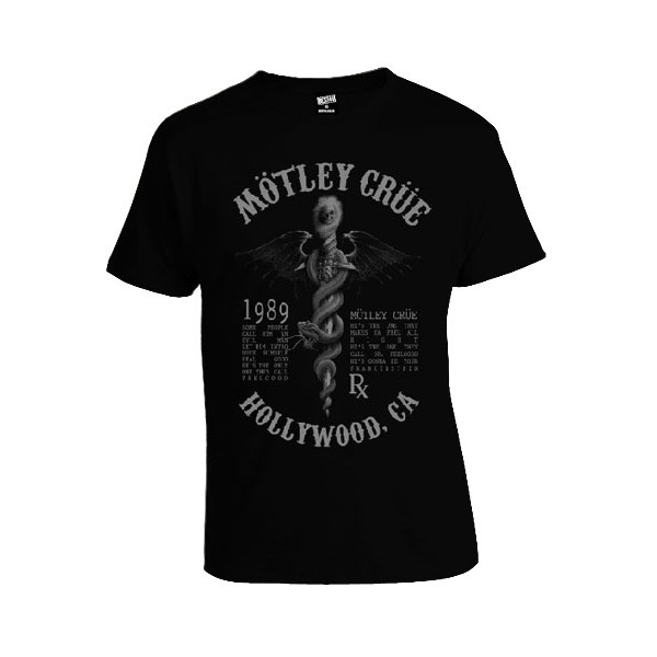 

Футболка Motley Crue Dr Feelgood Vintage Черный XXXL
