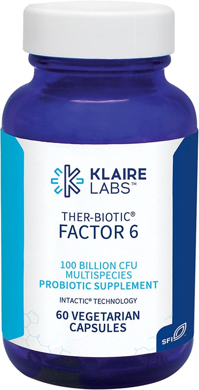 

Биологически активная добавка Klaire Labs THER-BIOTIC® FACTOR 6 60 капсул