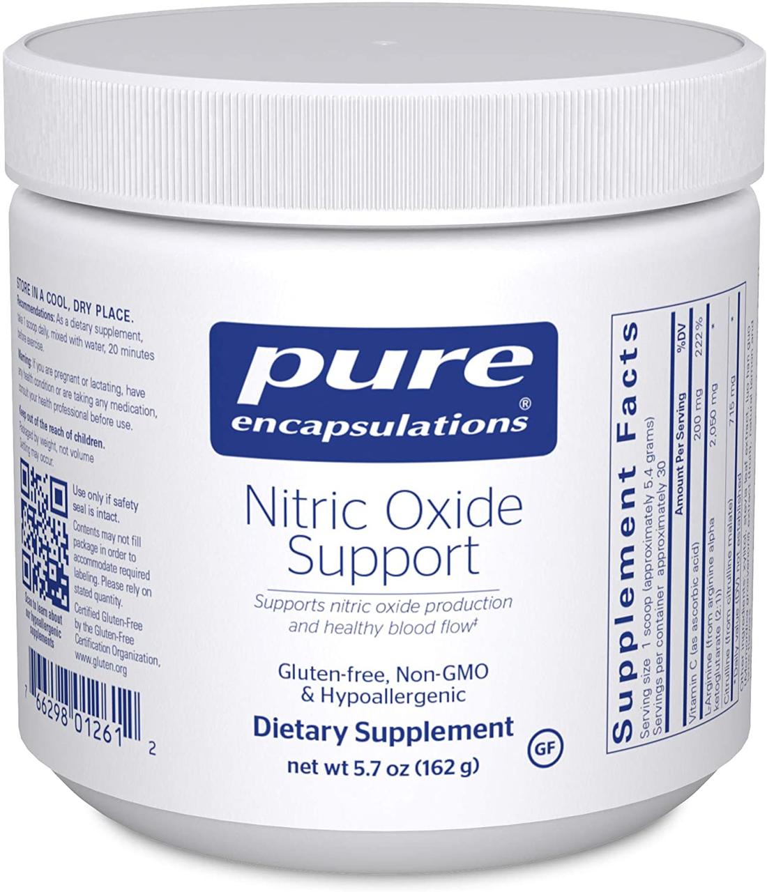 

Биологически активная добавка Pure Encapsulations Nitric Oxide Support / Оксид азота порошок 162 г