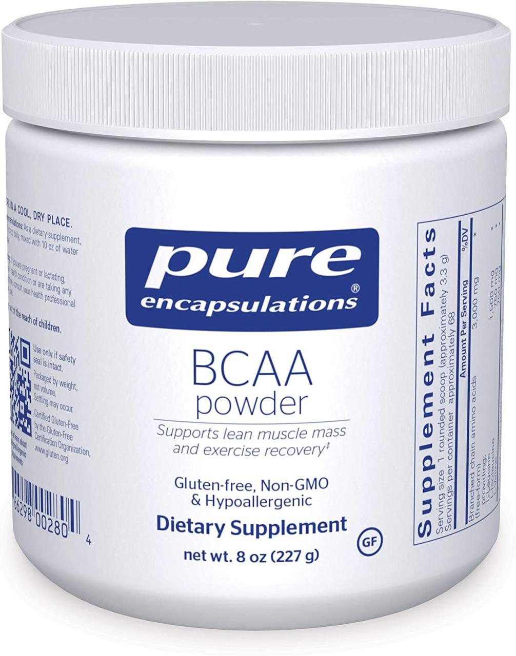 

Биологически активная добавка Pure Encapsulations BCAA Powder / Аминокислоты с разветвлёнными цепями порошок 227 грамм