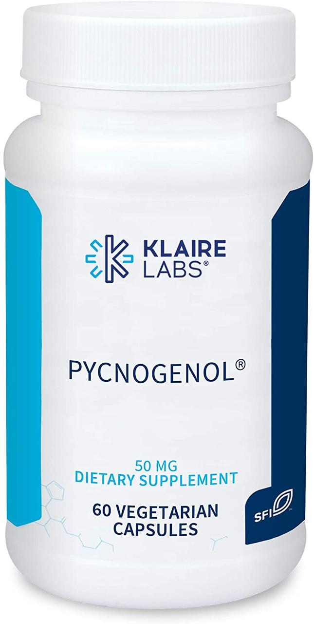 

Натуральная добавка Klaire Labs Pycnogenol / Пикногенол экстракт сосновой коры 50 мг 60 капсул