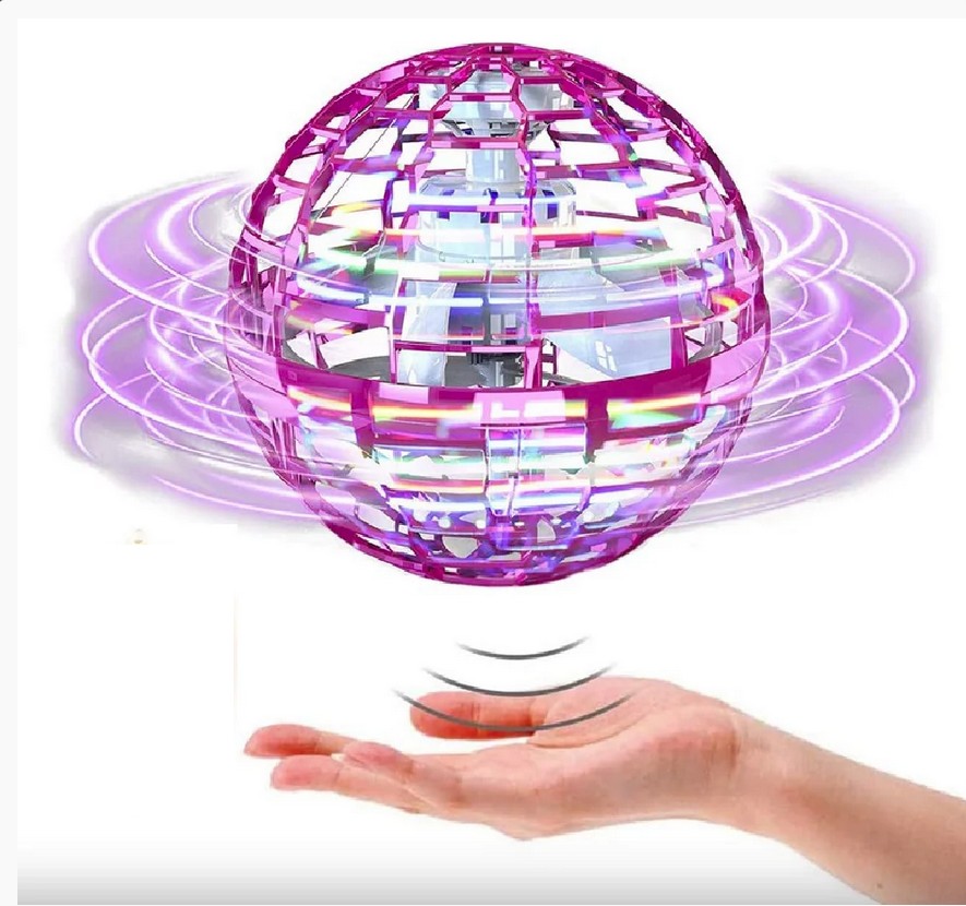 

Летающий Шар Бумеранг Светящийся Спиннер Flynova Pro-01 9,5 мм 3 режима работы Розовый