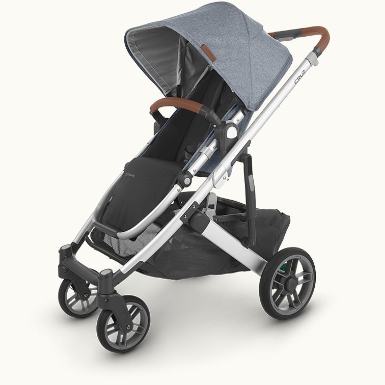 

Детская прогулочная коляска UPPAbaby CRUZ 2 GREGORY (голубой меланж/серебристая рама/рыжая кожа), 810030090427