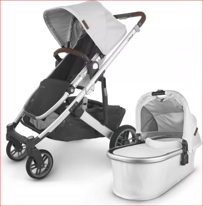 

Универсальная коляска 2 в 1 UPPAbaby CRUZ 2 BRYCE (жемчужно-белый/серебристая рама/коричневая кожа)