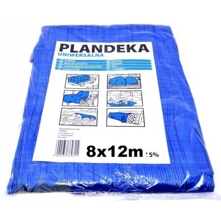 

Тент Брезент Пландека защитный (60g\m2) 8x12 Польша