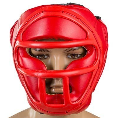 

Шлем для бокса Everlast Маска Красный L