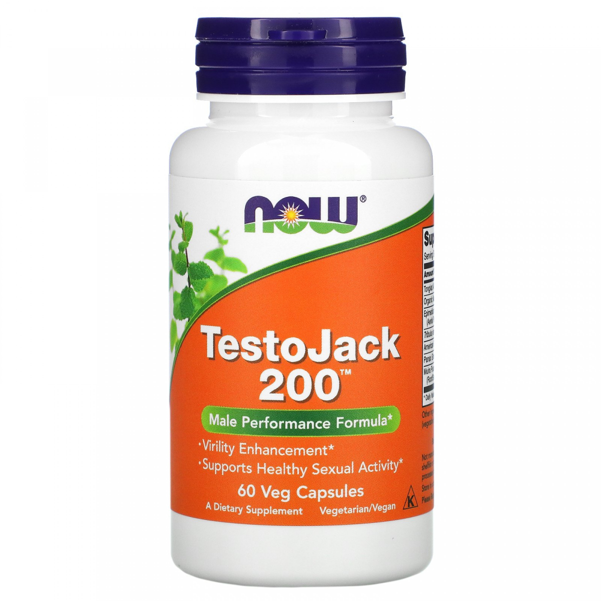 

Тестостерон Now Foods (TestoJack 200) 60 вегетарианских капсул