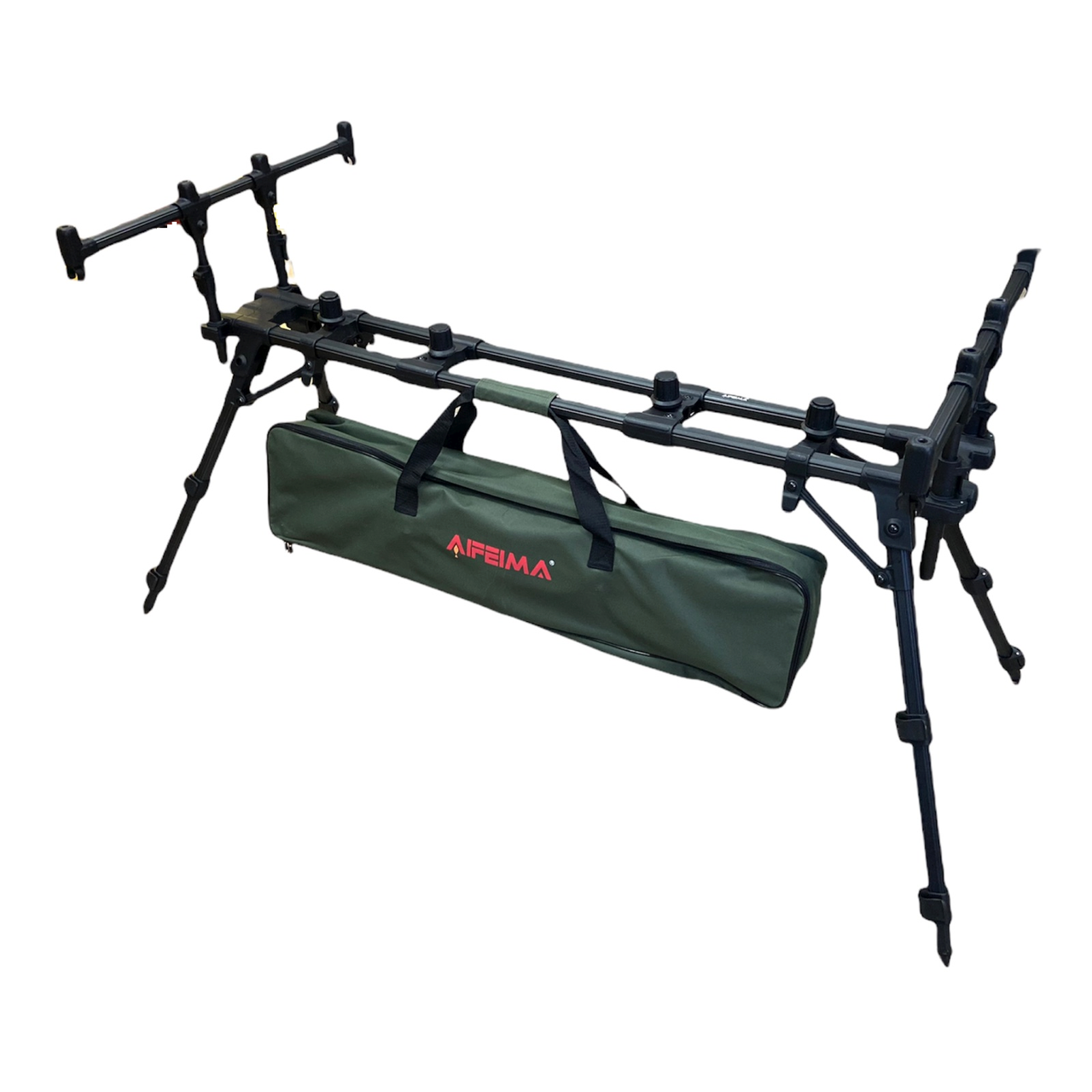 

Род под Feima Carp NEO Giant Rod Pod трансформер на 4 удилища + 4 рогачика