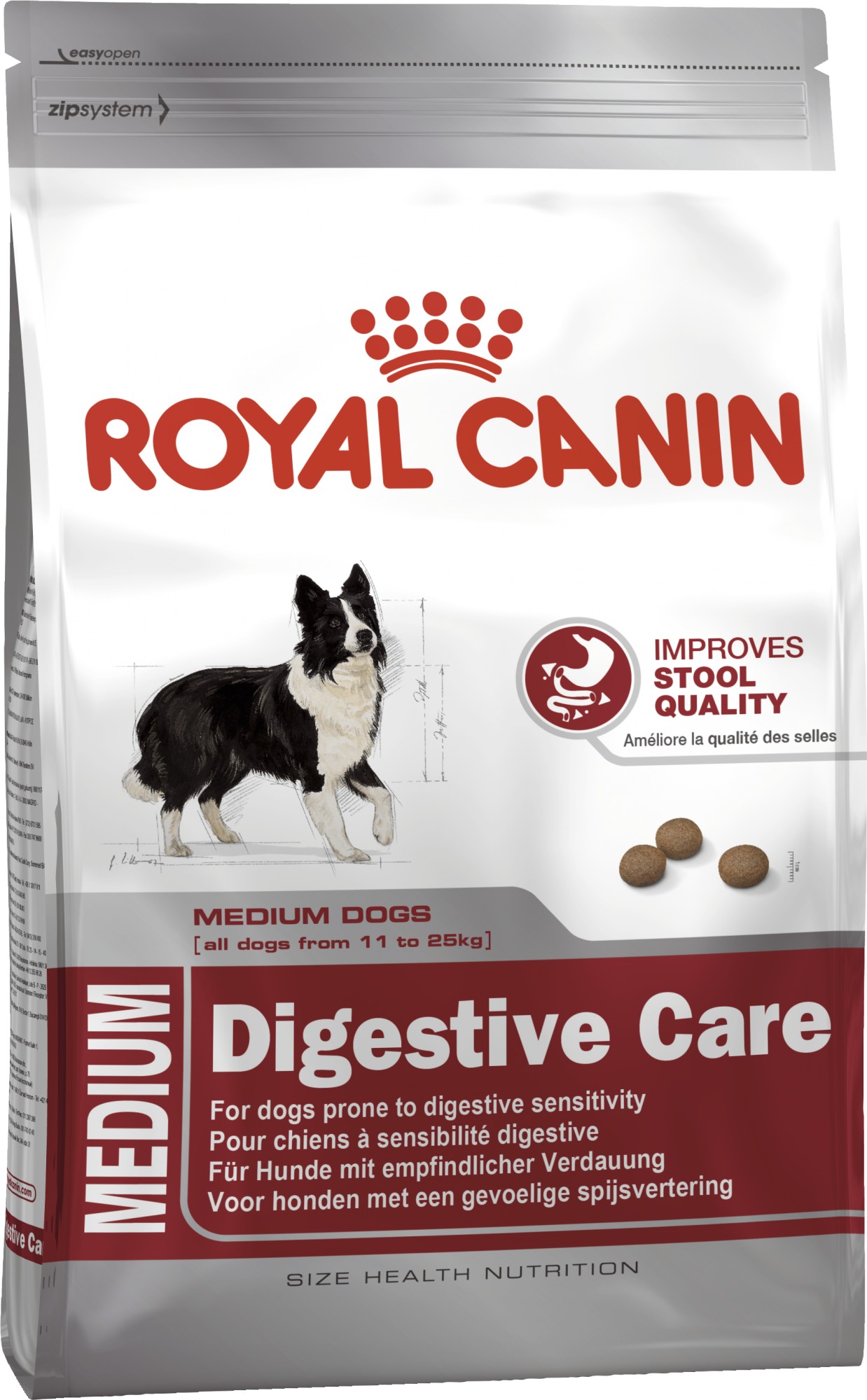 

Royal Canin Digestive Care Medium 3 кг Полнорационный сухой корм для собак весом от 11 до 25 кг с чувствительной пищеварительной системой