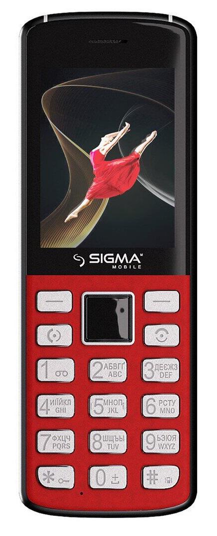 

Мобильный телефон Sigma mobile X-style 24 ONYX Red