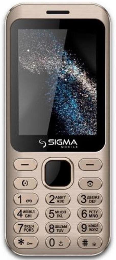 

Мобильный телефон Sigma mobile X-style 33 Steel Gold