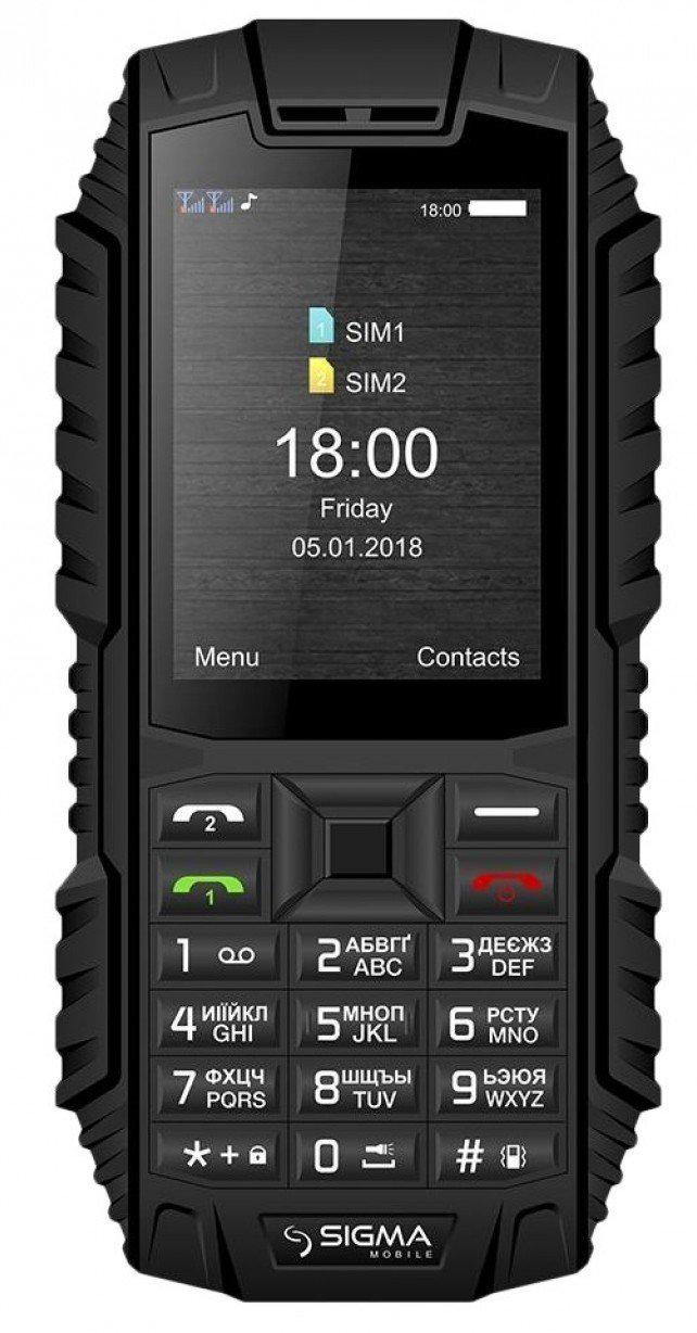 

Мобильный телефон Sigma Х-treme DT68 Black