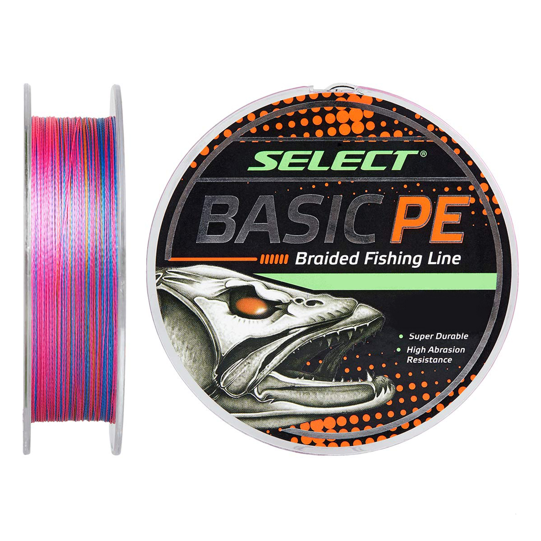 

Шнур Select Basic PE (разноцв.) 150м 0.04мм 2,5кг/5lb