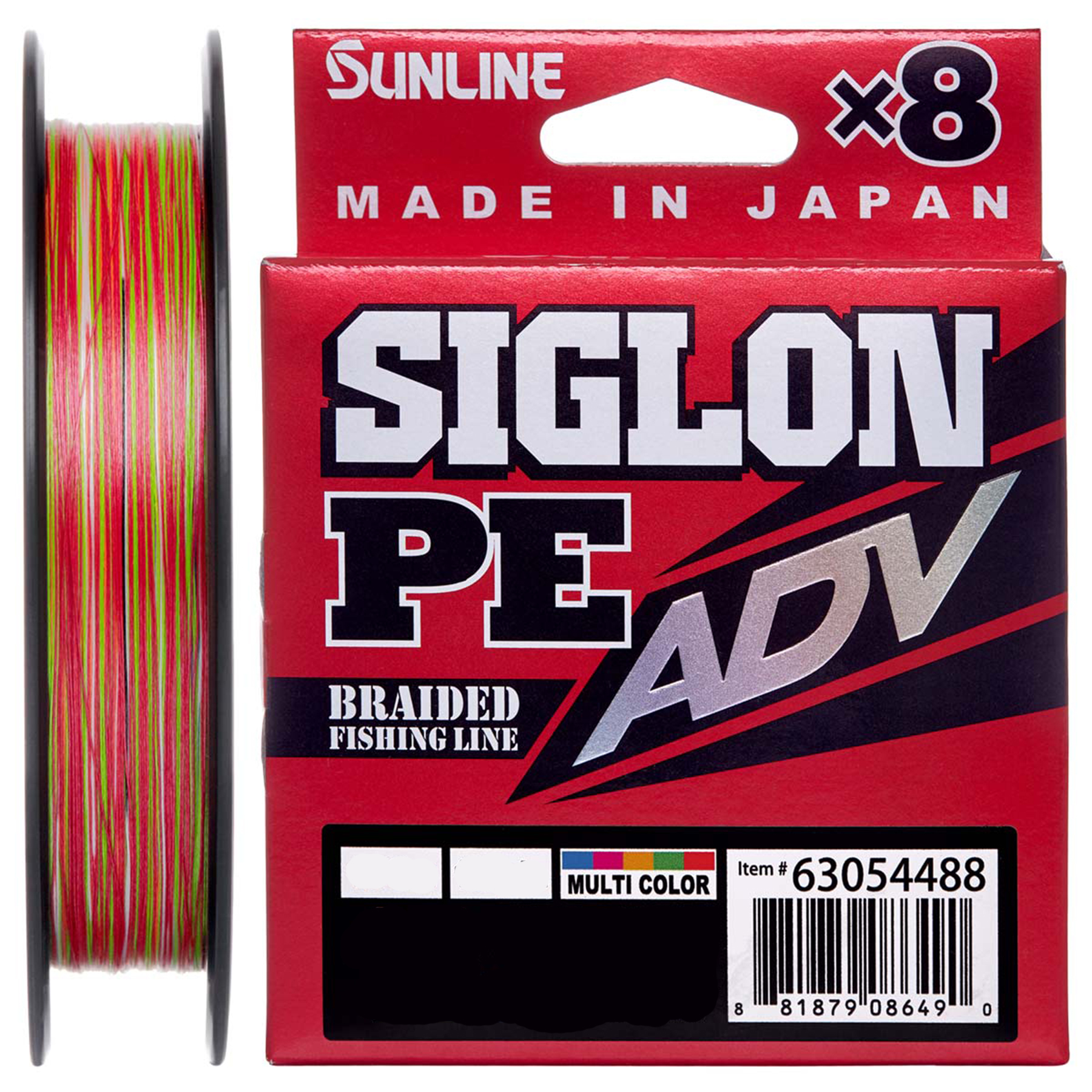 

Шнур Sunline Siglon PE ADV х8 150m (мульти.) #1.5/0.209mm 18lb/8.2kg