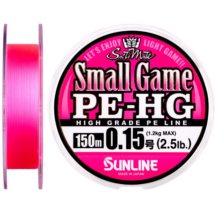 

Шнур Sunline Small Game PE-HG 150м 0.15 3LB 1.2кг