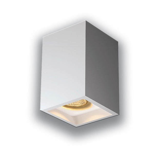 

Гипсовый накладной светильник Pride серия "eco light" 70012 white