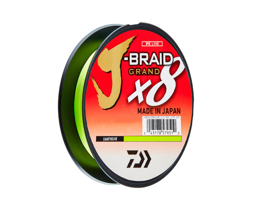 

Шнур + ножницы DAIWA Grand J-Braid X8E 135м 0.13mm / 8.5kg 17lb