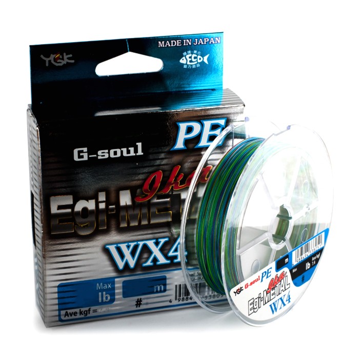

Шнур YGK G-Soul EGI Metal 120м 0.104мм 3,63кг/8Lb