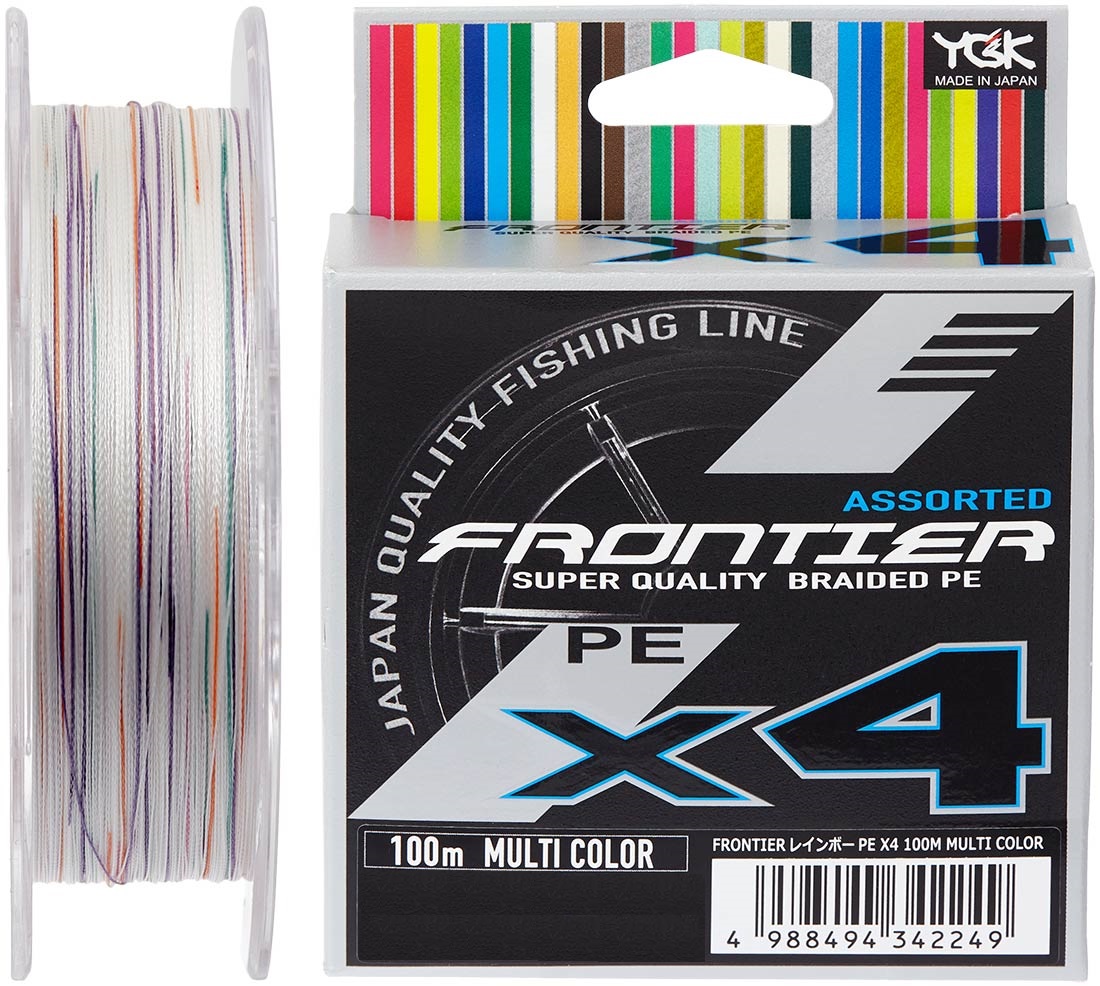 

Шнур YGK Frontier X4 100m #0.8/0.148mm 8lb/3.6kg