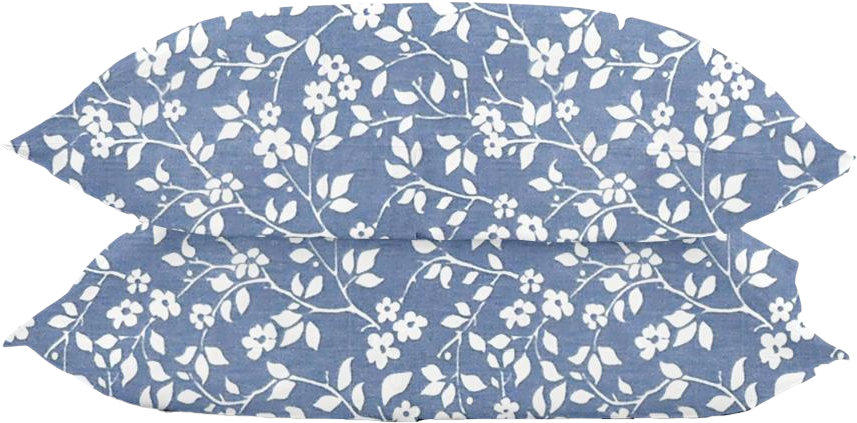

Набор наволочек Cosas 50х70 см Flowers White Blue - 2 шт