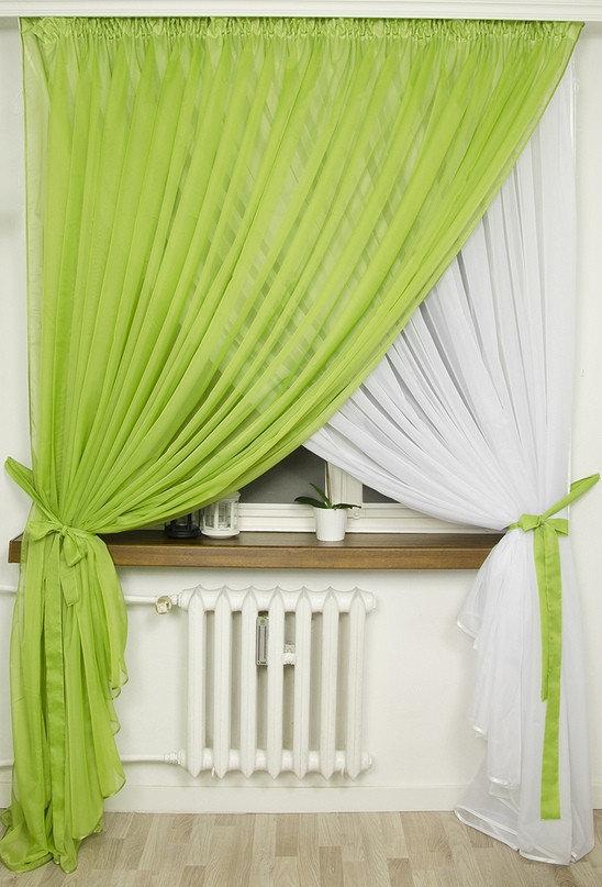 

Комплект на кухню Chtextil Салатовый с белым 060к(д)