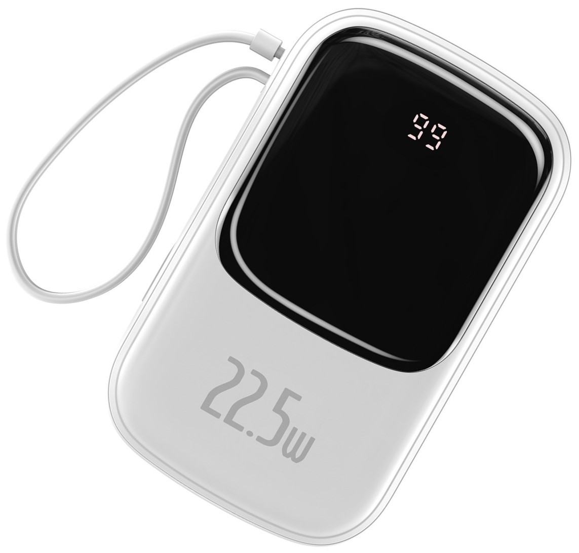 

УМБ Baseus Q Pow 20000mAh 22.5W 5A с технологией QC3.0+PD3.0 и Type-C кабелем 22.5W Белый