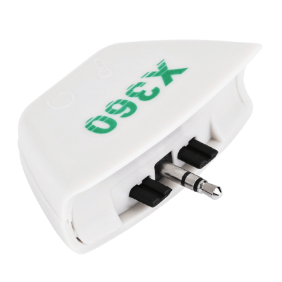 

Переходник RMC Xbox 360 3.5 мм (наушники + микрофон) White Новый