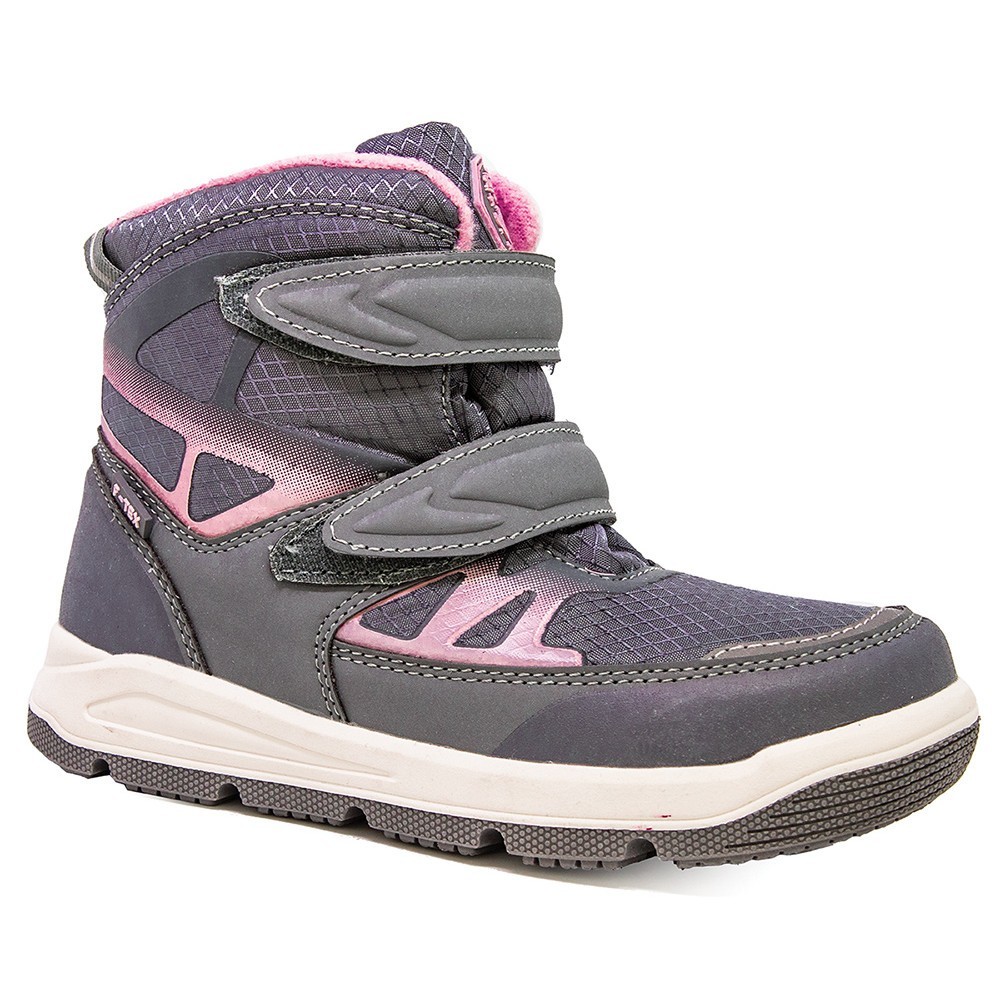 

Зимние термоботинки для девочки Flamingo 202M-F3 31р Серые