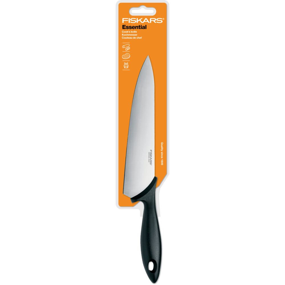 

Нож для шеф-повара Fiskars Essential 21 см