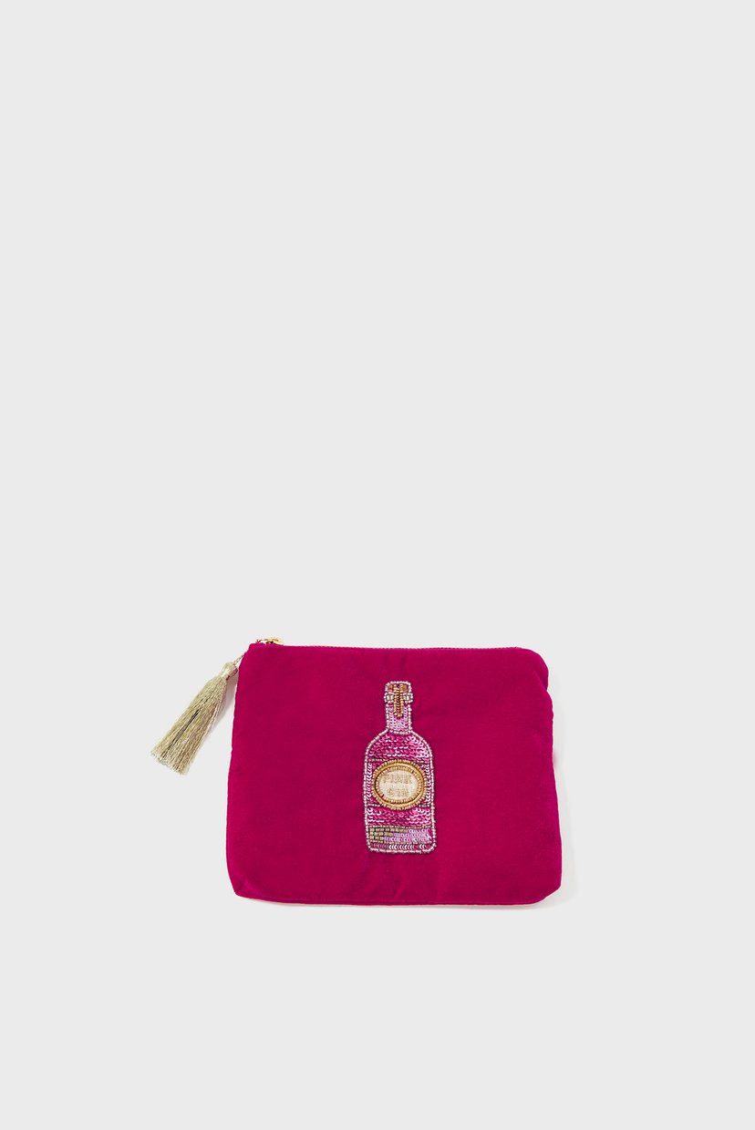 

Женский малиновый кошелек Velvet Pink Gin Pouch Accessorize OS 289073