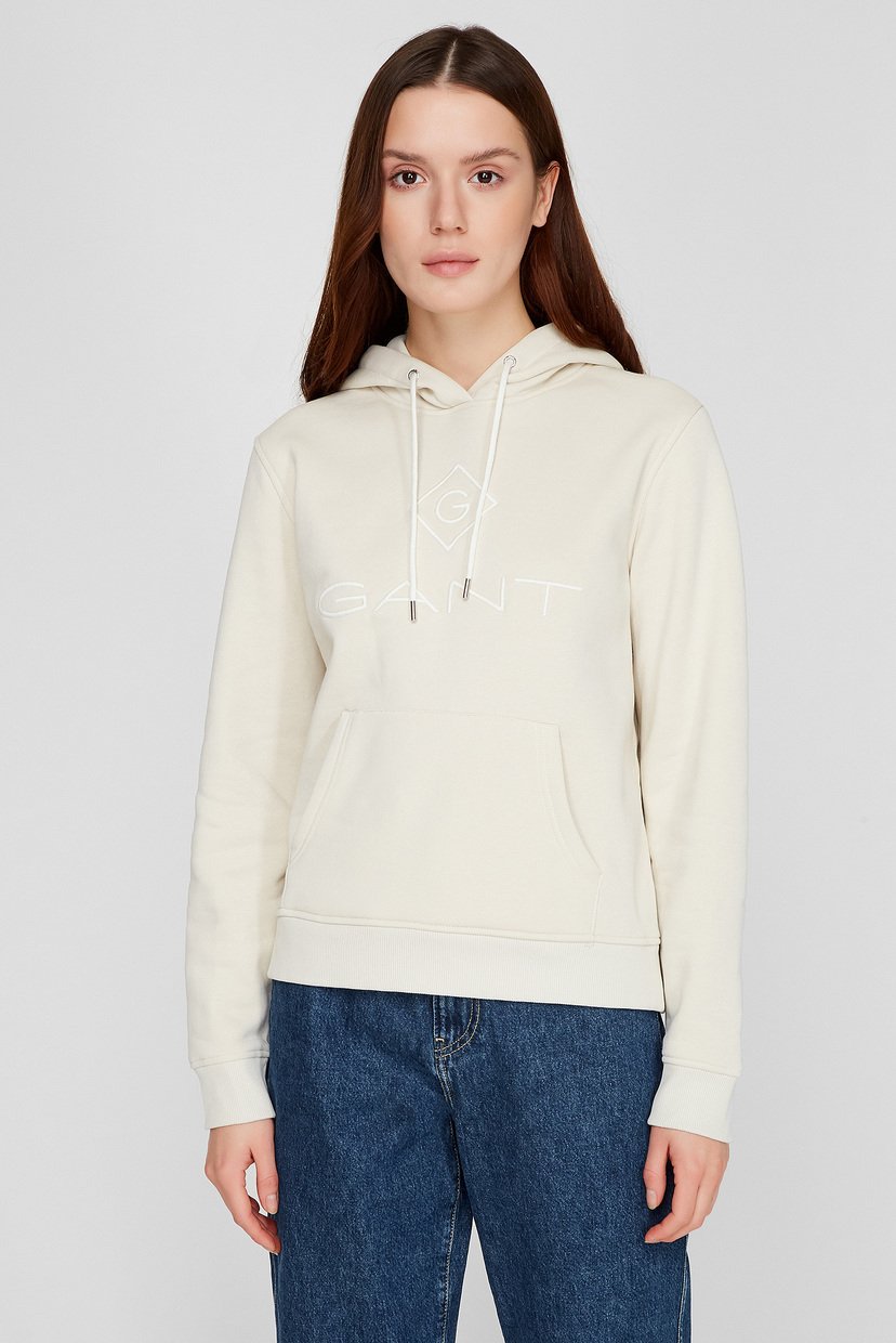 

Женское бежевое худи Gant  4204681, Женское бежевое худи Gant S 4204681