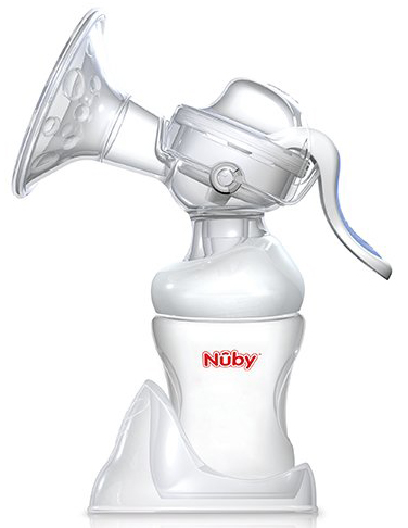 

Молокоотсос ручной Nuby бутылочка 240 мл (NV01001)