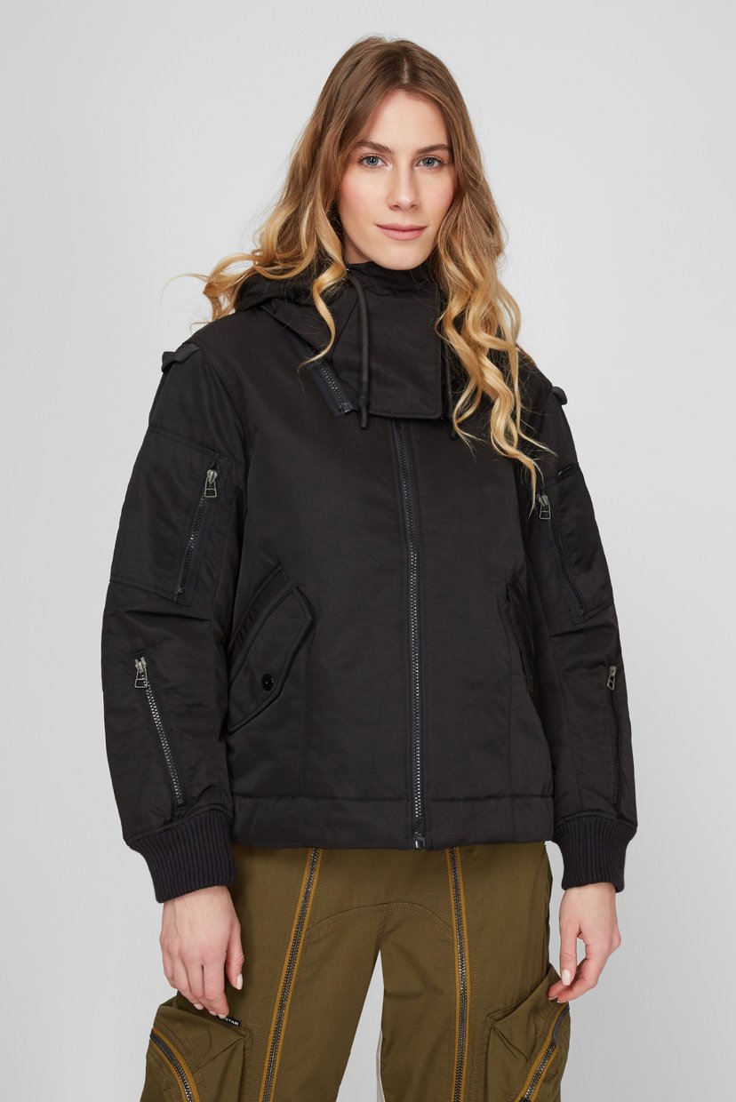 

Женская черная куртка G-Star RAW  D20569,C899, Женская черная куртка G-Star RAW M D20569,C899