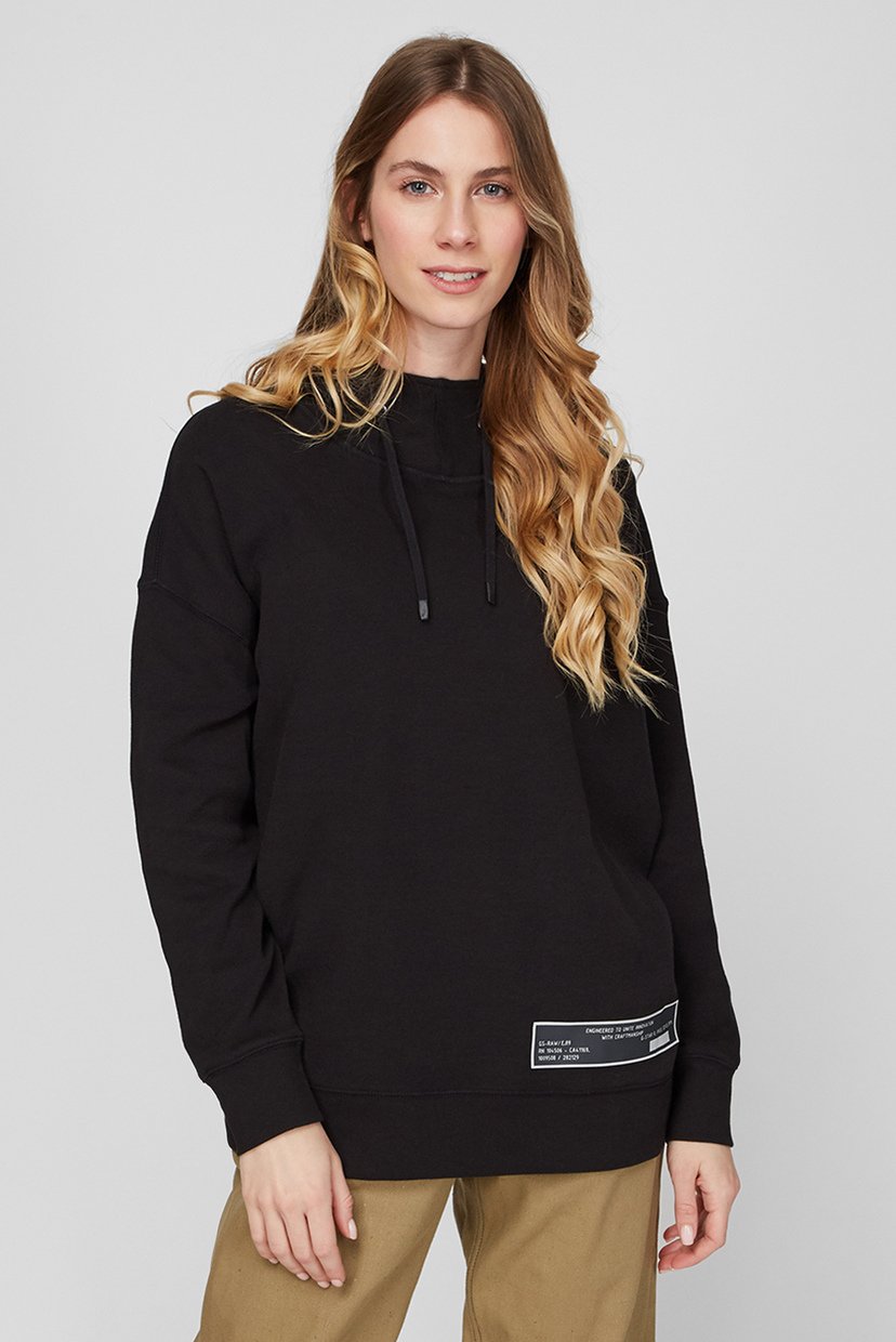 

Женское черное худи Back snaps G-Star RAW  D20770,C931, Женское черное худи Back snaps G-Star RAW M D20770,C931