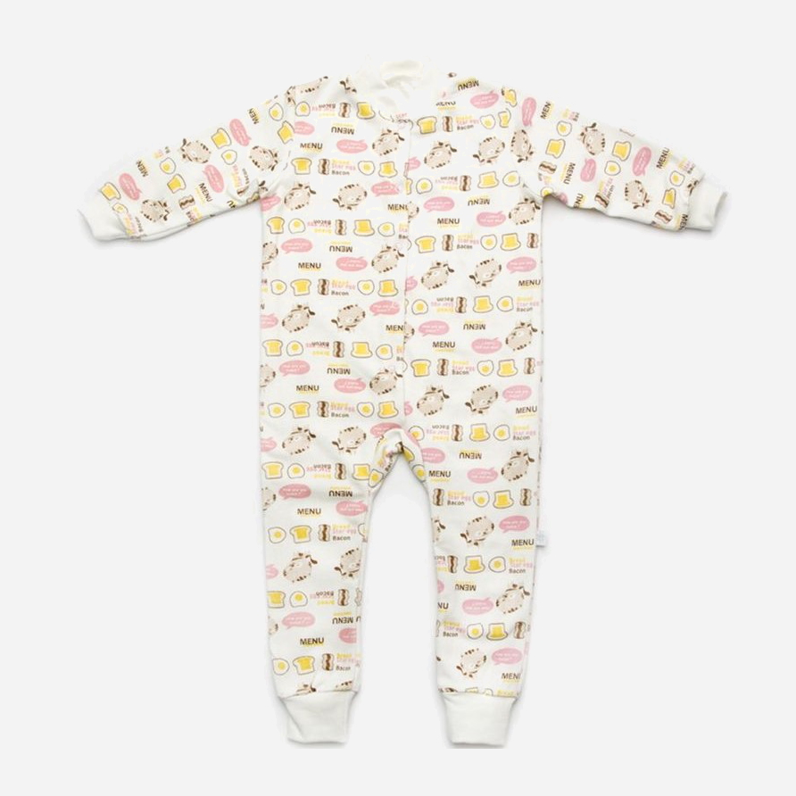 

Человечек утепленный Модный карапуз 03-01060-1 80 см Белый з розовым