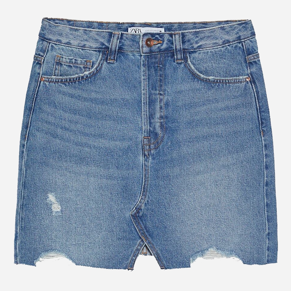 

Юбка Zara  синий 4979039427, Юбка Zara S синий 4979039427
