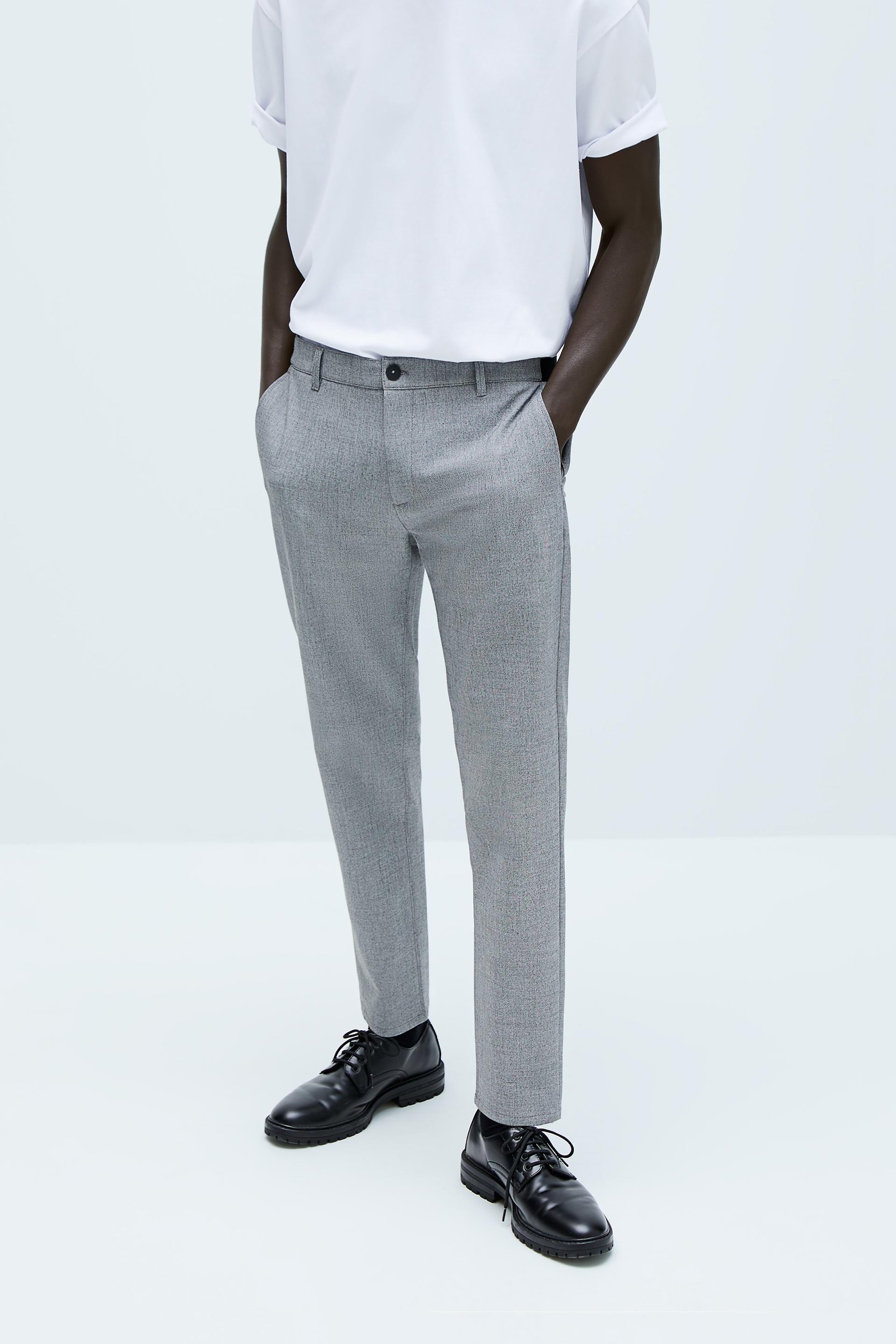 

Брюки Zara  серый 6861355809, Брюки Zara S серый 6861355809