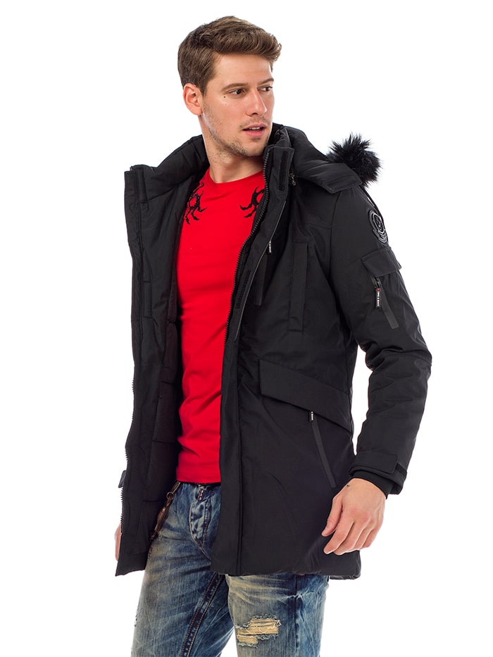 

Парка Cipo&Baxx CM136 XXL Черная