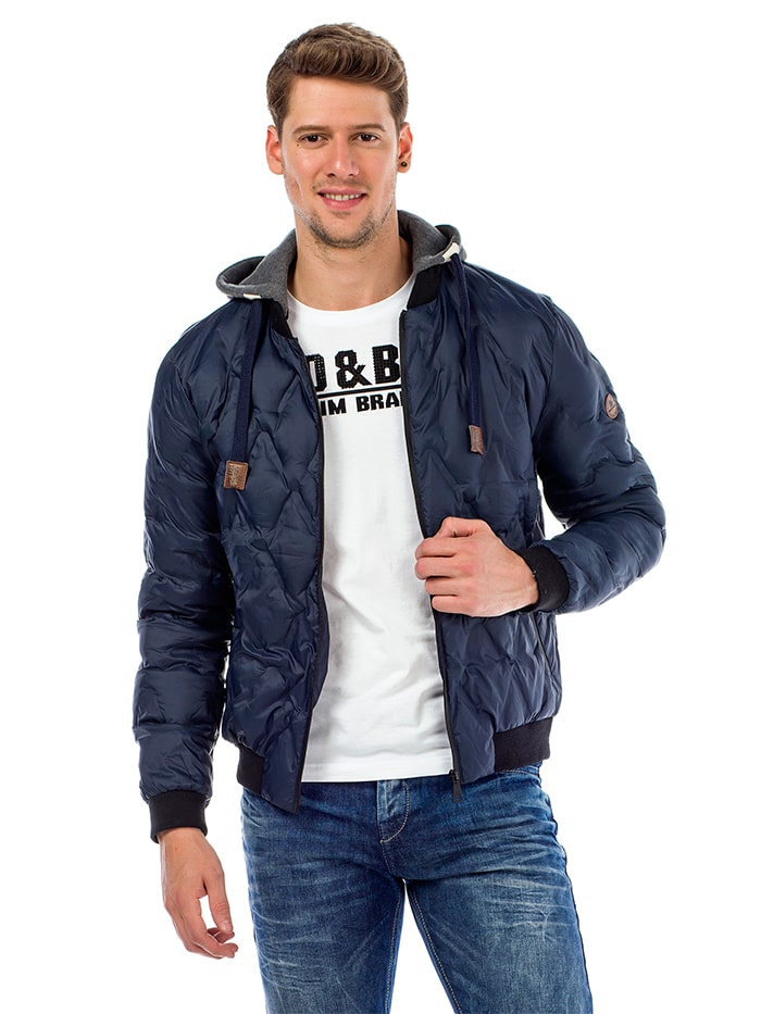 

Куртка демисезонная Cipo&Baxx CM152 XXL Темно-синяя