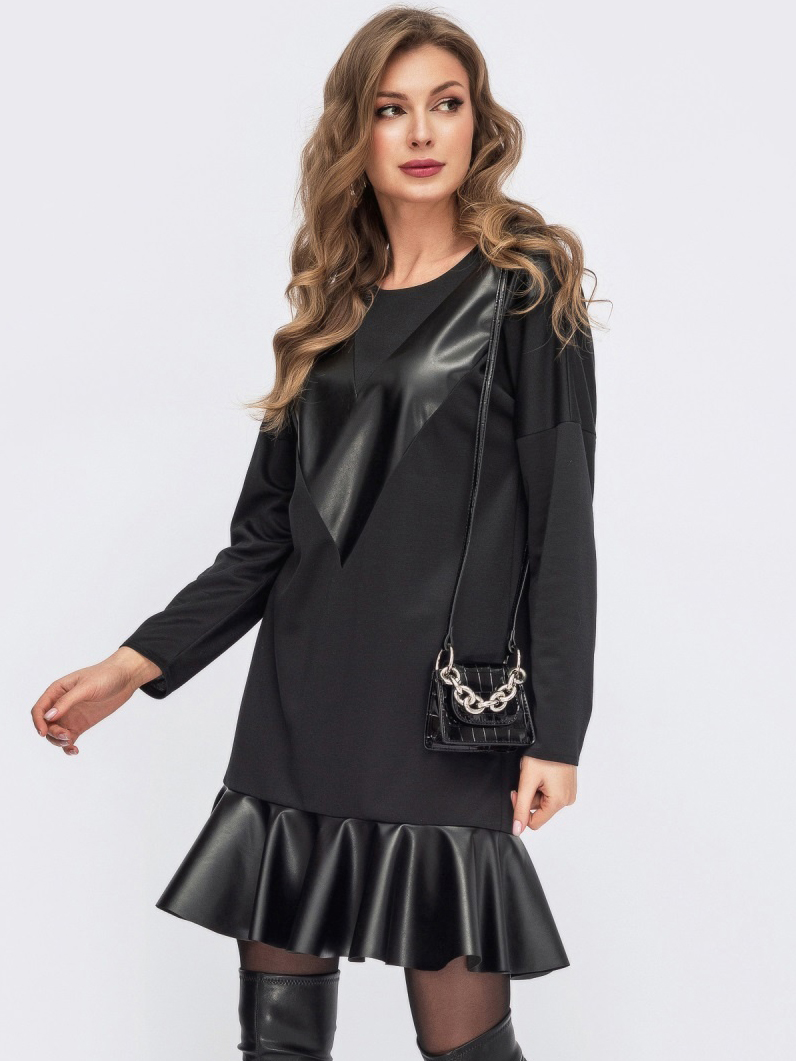 

Платье Dressa 56276  Черное, Платье Dressa 56276 44 Черное