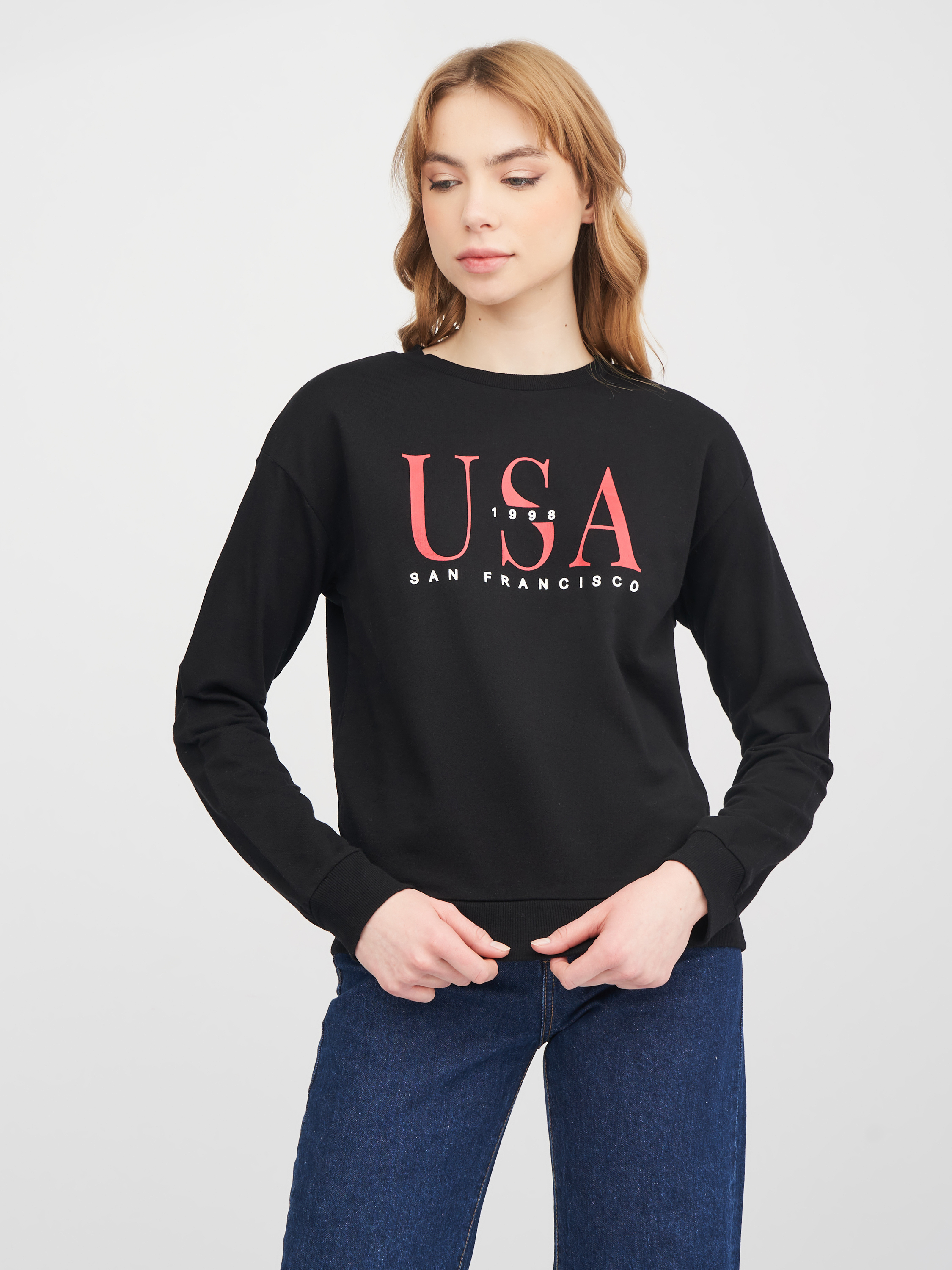 

Свитшот H&M 6983289  Черный, Свитшот H&M 6983289 XS Черный