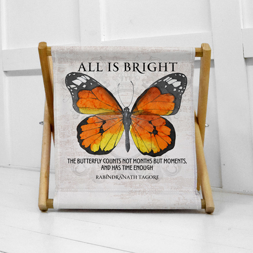

Складная корзина для хранения All is brigth butterfly Presentville 44х44х39 см 000170169