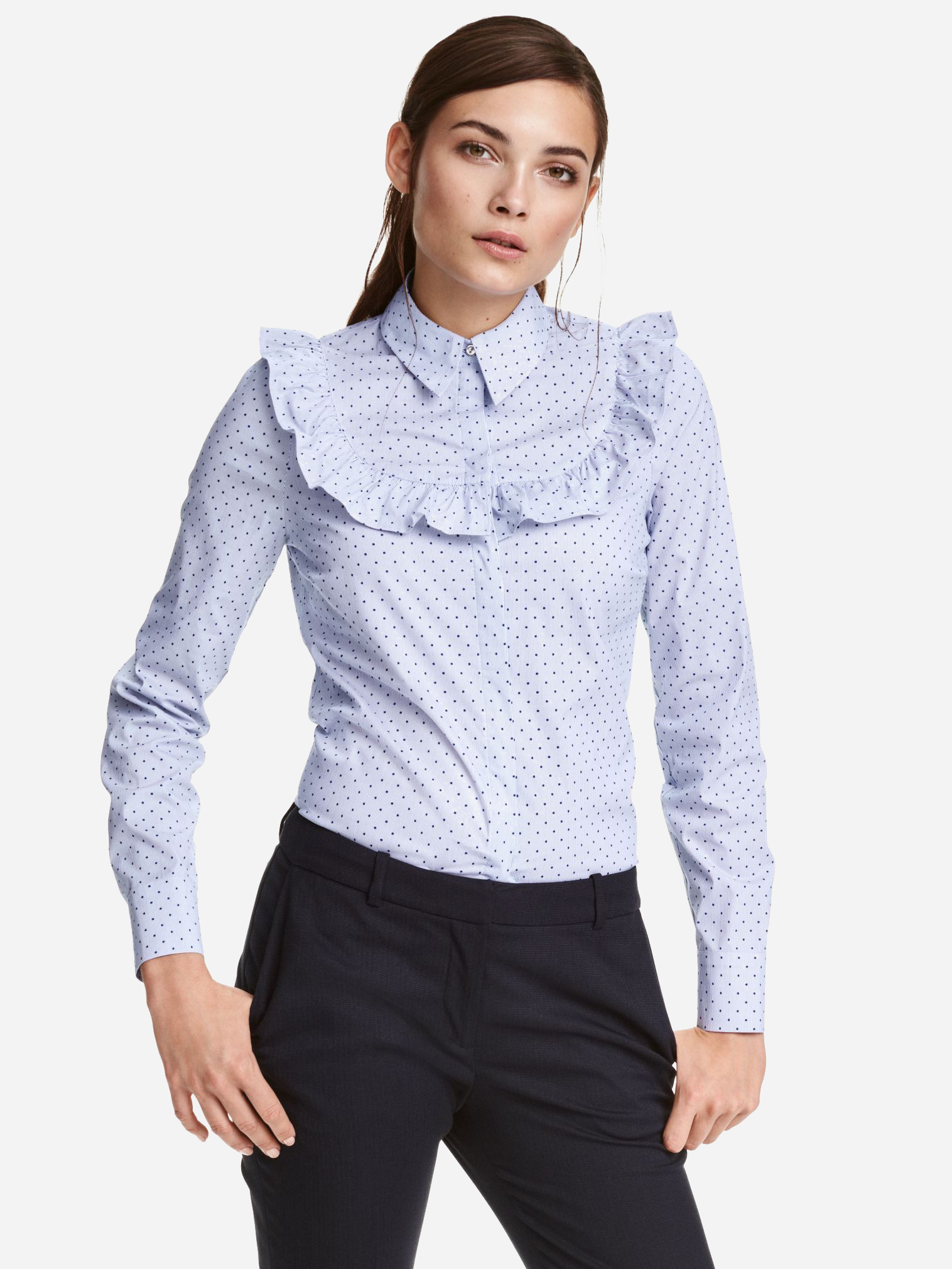 

Блузка H&M 0438020-4  Голубая (СА2000001500873, Блузка H&M 0438020-4 40 Голубая (СА2000001500873)