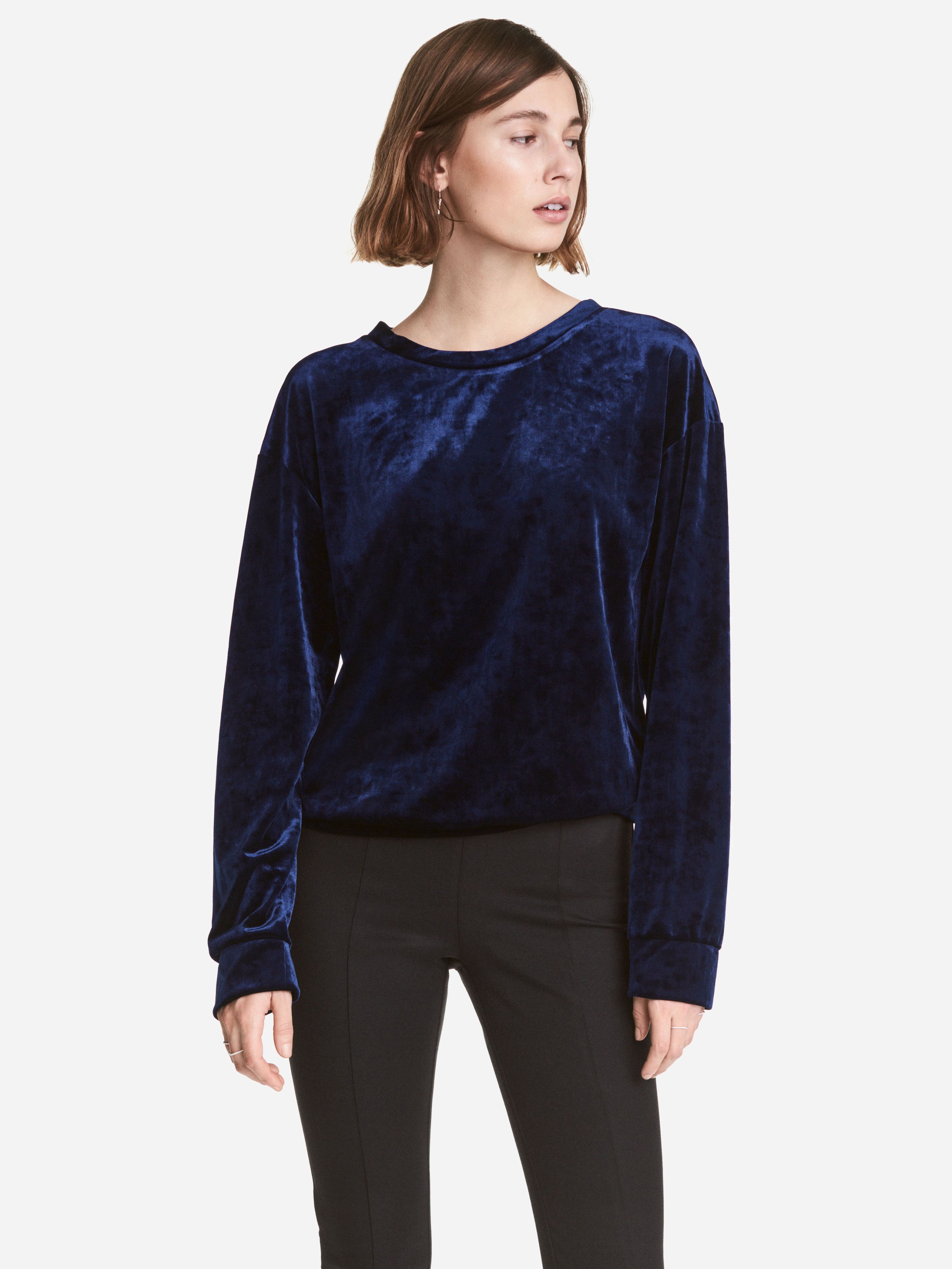 

Свитшот H&M 4854215  Синий, Свитшот H&M 4854215 S Синий