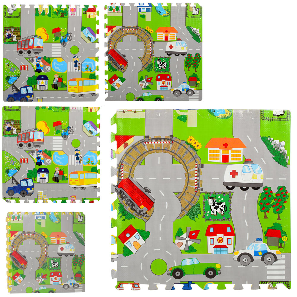 

Детский коврик пазл мозаика M5712 Дорога