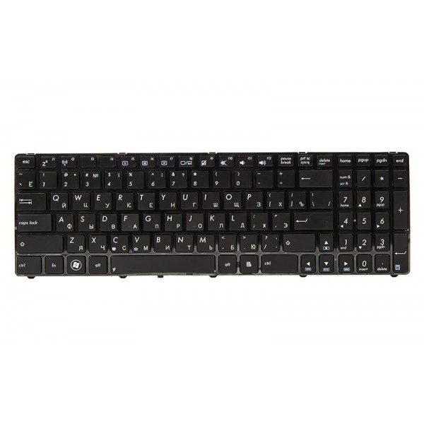 

Клавиатура PowerPlant для ноутбука Asus K52, K52J, K52JK черный, черный фрейм (KB310241)
