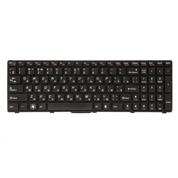 

Клавиатура PowerPlant для ноутбука IBM/Lenovo B570, B590, V570 черный, черный фрейм (KB311538)