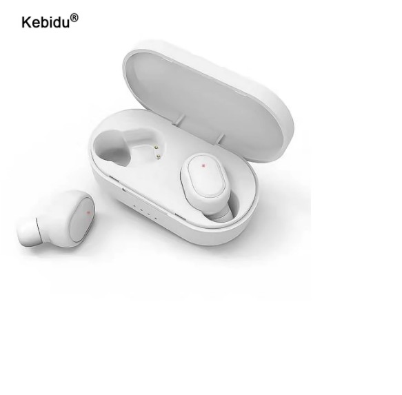 

Беспроводные наушники Kebidu TWS с микрофоном Bluetooth 5,0. White