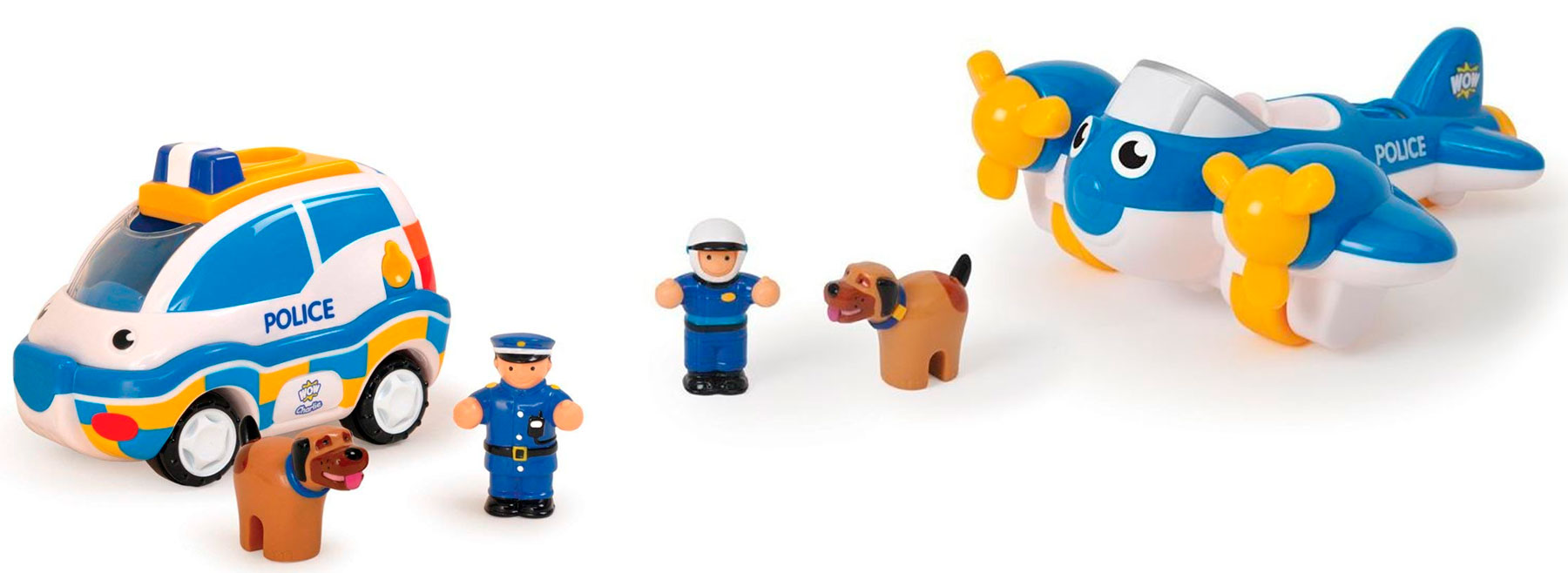 

Двойной игровой набор Wow Toys Полицейский патруль (80028)