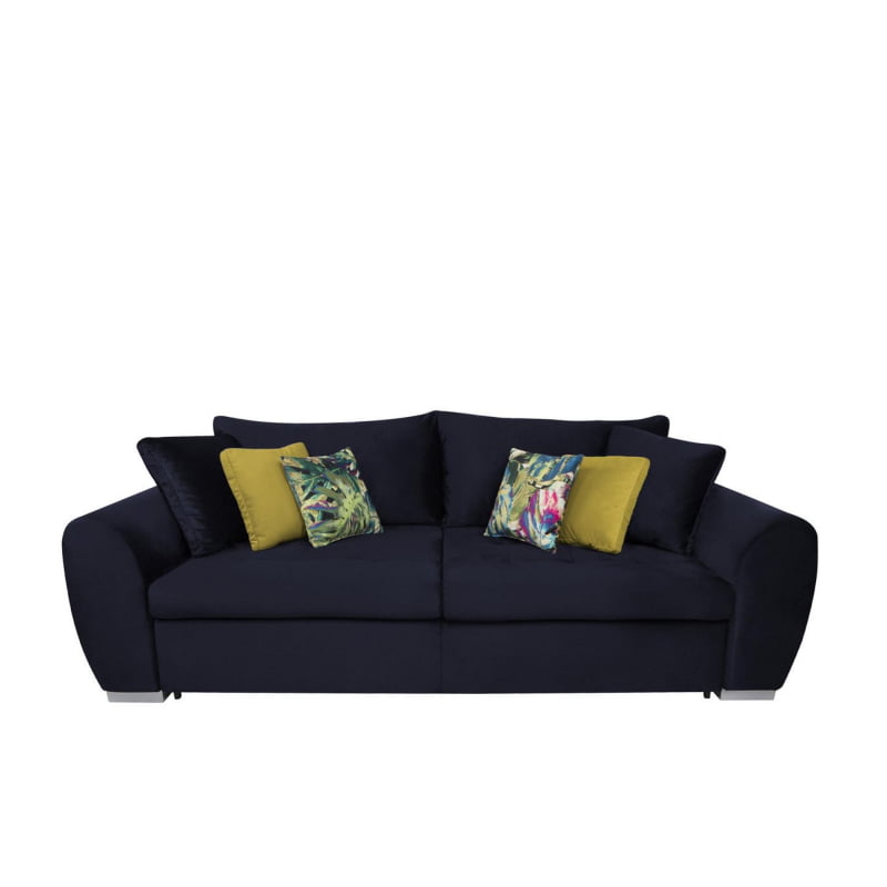 

Sofa Gaspar o głębokim siedzisku z funkcją spania tylu DL oraz pojemnikiem BRW Sofa 255х89x126 010902